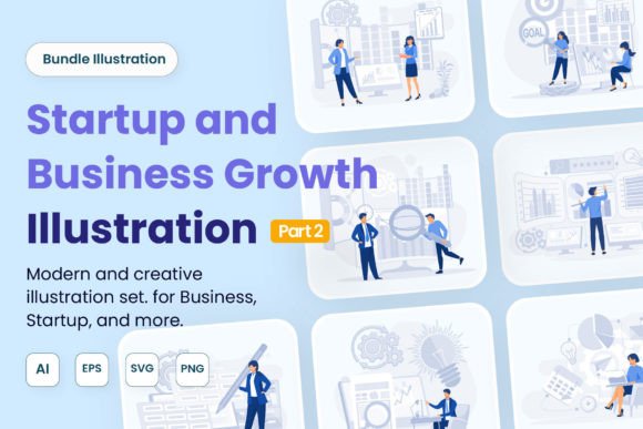 Download Startup and Business Growth Set Bundle - Growth Collection
