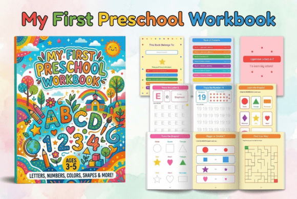 Download Preschool Learning Workbook - Learn Collection