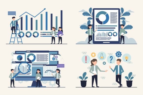 Download Business Teamwork and Data Analysis Set - Teamwork Collection