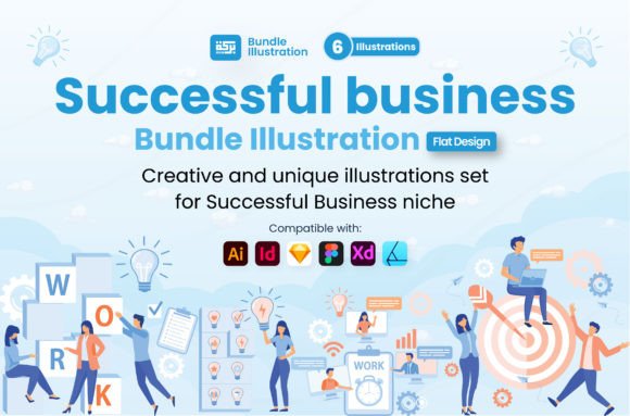 Download Illustration of Successful Teamwork - Premium Resources