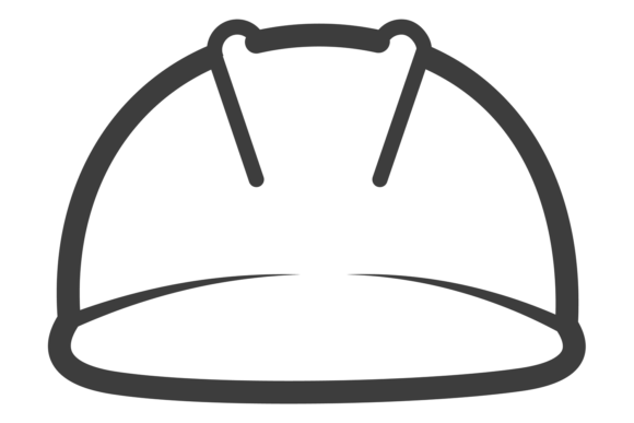 Download Hardhat Line Icon. Construction Worker H - Construction Collection