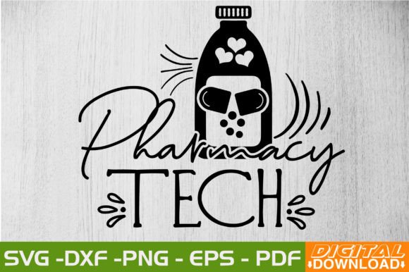 Download Pharmacy Tech SVG Design - Tech Collection