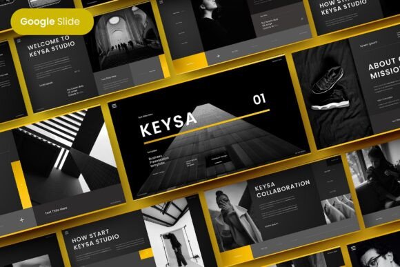 Download Keysa - Business Google Slide Template - Google Collection