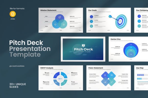 Download Pitch Deck Google Slides Template - Google Collection