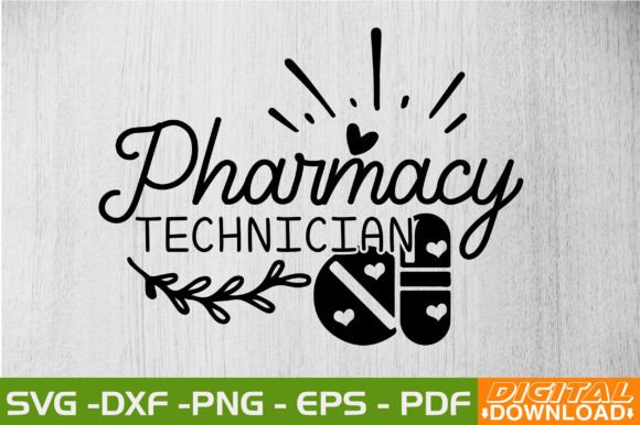 Download Pharmacy Technician SVG Design - Tech Collection